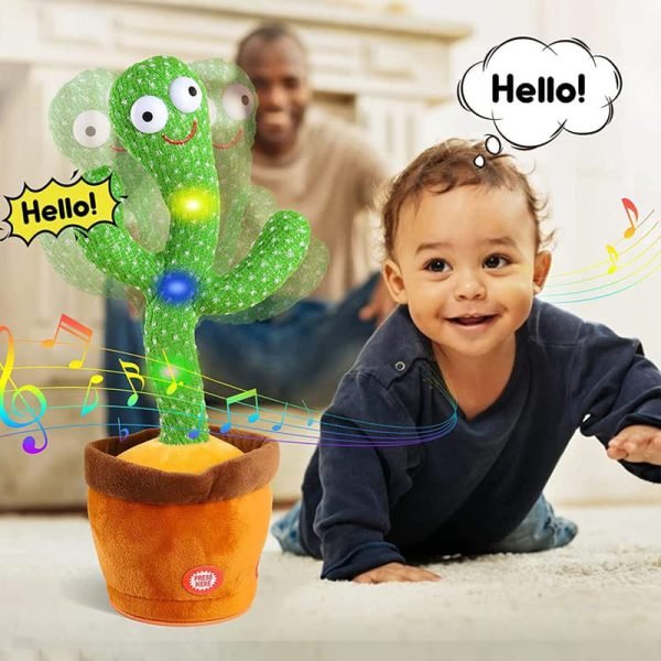 Dancing Talking Cactus – Musical Kids Plush Toy