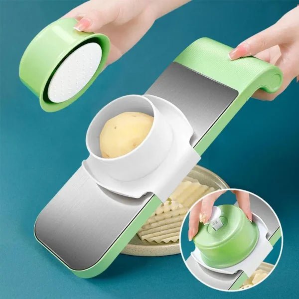 Multifunctional Vegetable Cutter – 10-in-1 Grater - pak trove