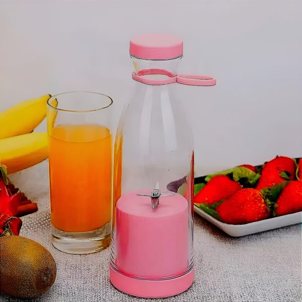 Mini Portable Blender – 380ml Electric Fruit Juicer