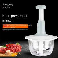 Manual Hand Push Chopper – 2L Vegetable Dicer