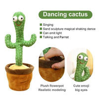Dancing Talking Cactus – Musical Kids Plush Toy