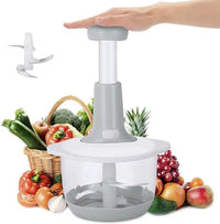 Manual Hand Push Chopper – 2L Vegetable Dicer