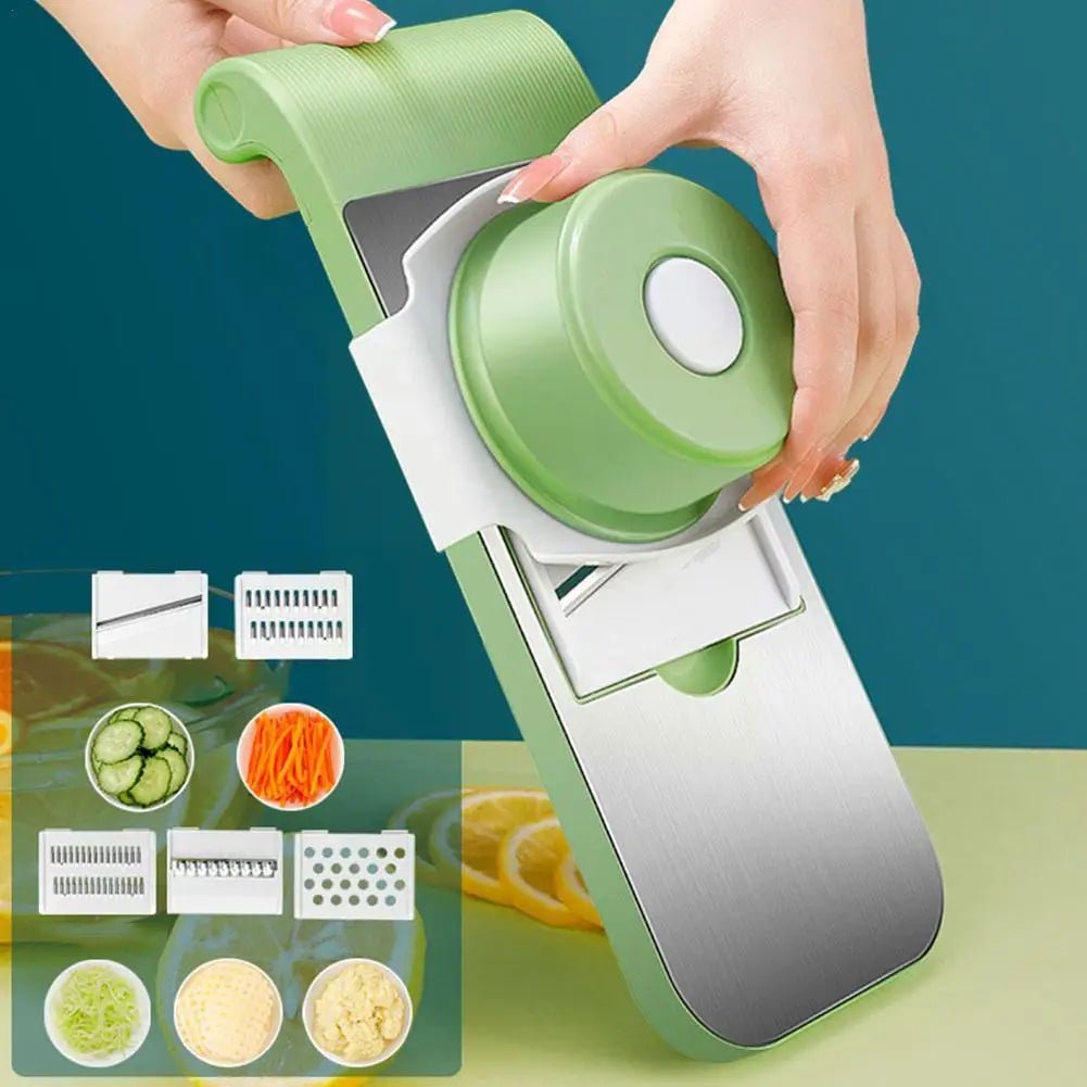 Multifunctional Vegetable Cutter – 10-in-1 Grater