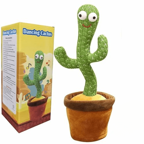Dancing Talking Cactus – Musical Kids Plush Toy