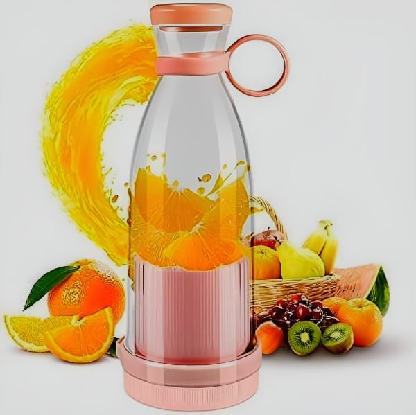 Mini Portable Blender – 380ml Electric Fruit Juicer