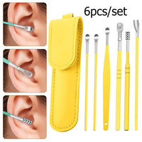 Ear Wax Cleaning Kit – 6 Pcs Stainless Steel Picks