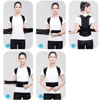 Adjustable Posture Back Belt – Spine Corrector