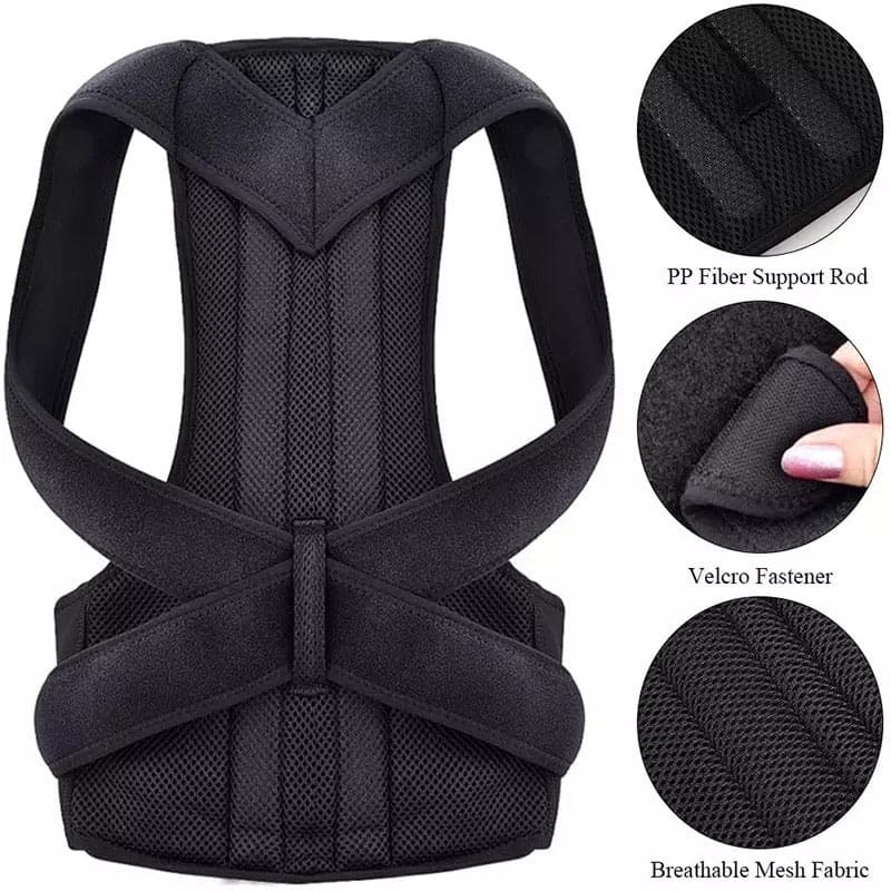 Adjustable Posture Back Belt – Spine Corrector