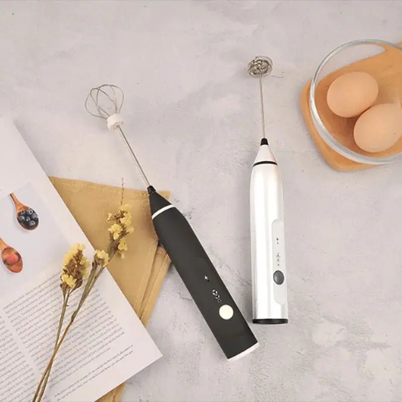 Electric Milk Frother – Coffee & Latte Foam Maker