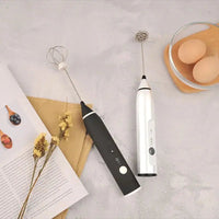 Electric Milk Frother – Coffee & Latte Foam Maker